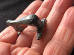 Bodemvondst ROMEINSE Knie FIBULA originele mantelspeld oud!, Verzenden, Brons