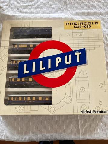 Lilliput Rheingold Wagon Set 1928-1939 beschikbaar voor biedingen