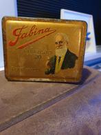 Antiek blik sigarenblik sigaren blik Fabina 20 sigaren, Verzamelen, Blikken, Ophalen of Verzenden, Zo goed als nieuw, Overige