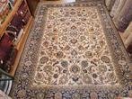 Vintage handgeknoopt perzisch tapijt kashan 386x262, Info@SlatsAntiek.nl, Perzisch, 200 cm of meer, Ophalen of Verzenden