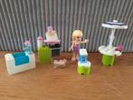 Lego Friends 3930 Stephanie's Buitenkeuken, compleet+boekje, Ophalen of Verzenden, Zo goed als nieuw, Complete set, Lego