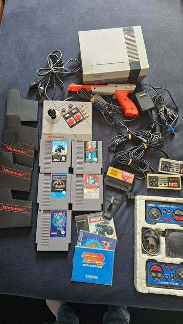 nes set met spelletjes  beschikbaar voor biedingen