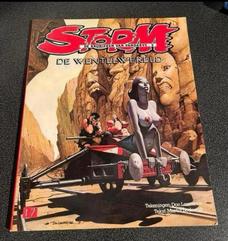 Storm . Nummer 17 . De wentelwereld  zgan of nr 1 tm 15 zgan, Boeken, Stripboeken, Zo goed als nieuw, Meerdere stripboeken, Ophalen of Verzenden