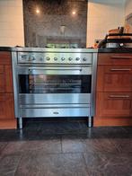 Boretti 90cm RVS, Witgoed en Apparatuur, Fornuizen, Ophalen, Gebruikt, 60 cm of meer, Gas