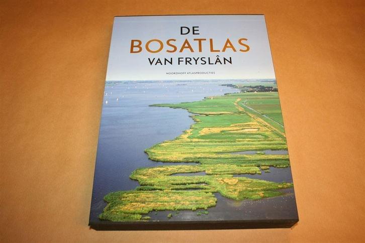 De Bosatlas van Fryslan, Boeken, Atlassen en Landkaarten, Zo goed als nieuw, Bosatlas, Wereld, 2000 tot heden, Ophalen of Verzenden