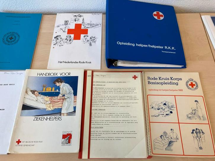 Oude ehbo lesboeken, overhead projector sheets en dia’s,l., Verzamelen, Complete verzamelingen en Collecties, Ophalen of Verzenden