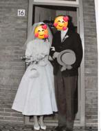 Vintage Trouwjurk 1962, Maat 36-38, Kleding | Dames, Trouwkleding en Trouwaccessoires, Ophalen of Verzenden