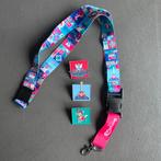 Efteling pins met bijbehorende keychain, Ophalen of Verzenden, Zo goed als nieuw, Overige onderwerpen, Speldje of Pin