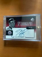 Mike Piazza Autograph MLB Kaart - New York Mets, Ophalen of Verzenden, Zo goed als nieuw, Buitenlandse clubs, Spelerskaart