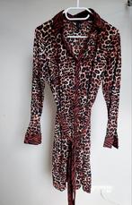 Prachtige bruin zwarte jurk Vero Moda Jurk Maat S, Bruin, Vero Moda, Nieuw, Ophalen of Verzenden