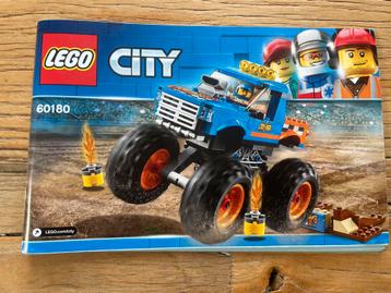 Lego Monstertruck set 60180 beschikbaar voor biedingen