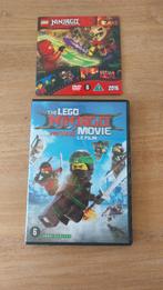 2x DVD LEGO Ninjago the movie 2015 en 2017, Europees, Tekenfilm, Ophalen of Verzenden, Zo goed als nieuw