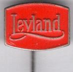 LEYLAND rood op zilverkleurig auto speldje ( B_212 ), Verzenden, Nieuw, Transport, Speldje of Pin