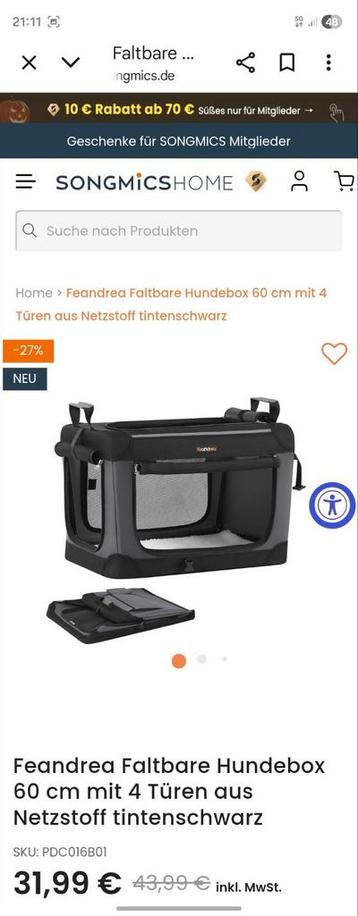 Honden tas  beschikbaar voor biedingen