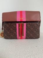 LIU JO Schoudertas / Crossbody - Bruin & Roze, Ophalen of Verzenden, Zo goed als nieuw, Bruin, Schoudertasje