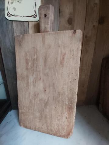 Prachtige grote zware dikke oude franse snij / brood plank beschikbaar voor biedingen