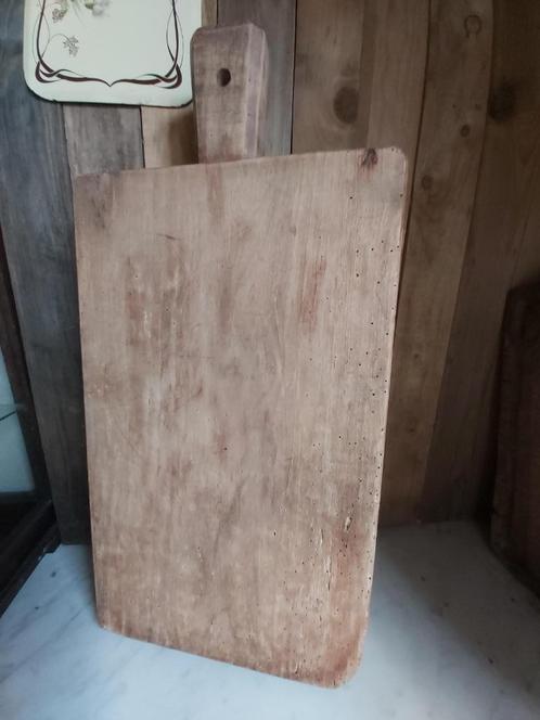 Prachtige grote zware dikke oude franse snij / brood plank, Antiek en Kunst, Antiek | Keukenbenodigdheden, Verzenden