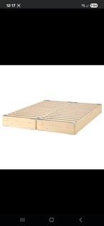Ikea Espevär boxsprings, Ophalen, Overige kleuren, Grenenhout, Tweepersoons