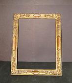 Een gestoken houten antieke schilderijlijst, Antiek en Kunst, Verzenden