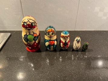 Matroesjka kerst beschikbaar voor biedingen