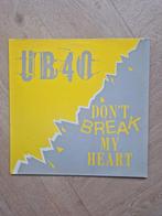 Reggae - UB40 - Don't break my hart (single), Overige formaten, Ophalen of Verzenden, Zo goed als nieuw