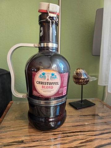 Grote bierfles bierpul voor mancave decoratie vaas beschikbaar voor biedingen
