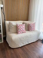 IKEA Slaapbank - Goede Staat!, Huis en Inrichting, Slaapkamer | Slaapbanken, Ophalen, Gebruikt, Wit, Tweepersoons