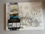 Canvas schilderij met toebehoren, Hobby en Vrije tijd, Schilderen, Ophalen of Verzenden, Doek