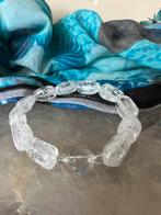 Bergkristal fire and ice iriskwarts hoge trilling zuivert, Ophalen of Verzenden