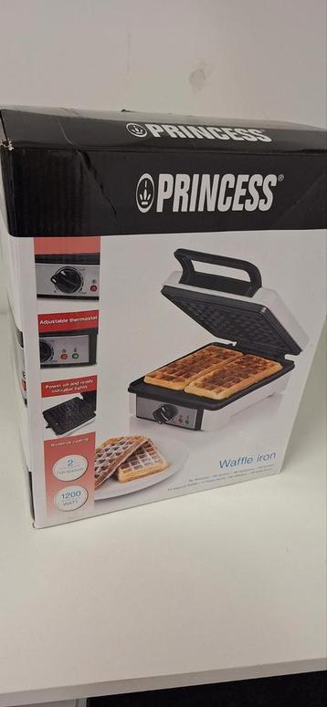Princess Waffelijzer 1200W - Nieuw! beschikbaar voor biedingen