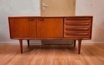 Vintage Dressoir A Younger John Herbert Lowboard Kast Kastje beschikbaar voor biedingen