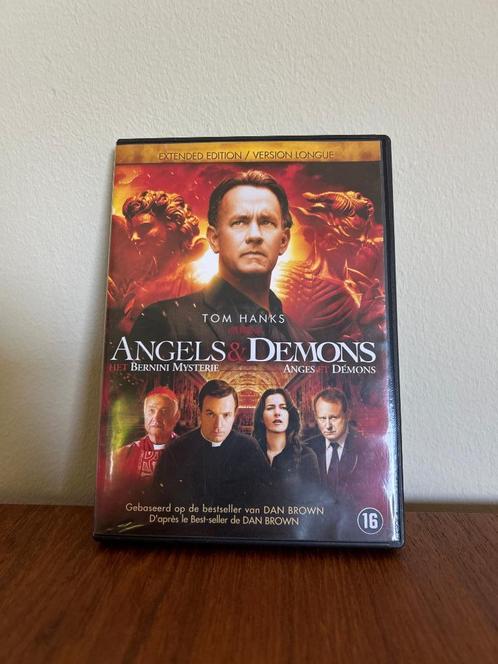 Angels & Demons DVD - Thriller met Tom Hanks - Extended Edit, Cd's en Dvd's, Dvd's | Actie, Zo goed als nieuw, Actiethriller, Vanaf 16 jaar