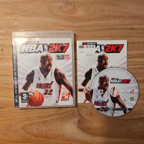 Sony Playstation 3 NBA 2K7, Spelcomputers en Games, Games | Sony PlayStation 3, Zo goed als nieuw, Ophalen of Verzenden