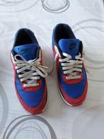 Nike Airmax Custom - Maat 41 - Blauw-rood, Blauw, Ophalen of Verzenden, Zo goed als nieuw, Sneakers of Gympen