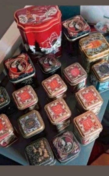 Blikken verzameling Kwong chinees  beschikbaar voor biedingen