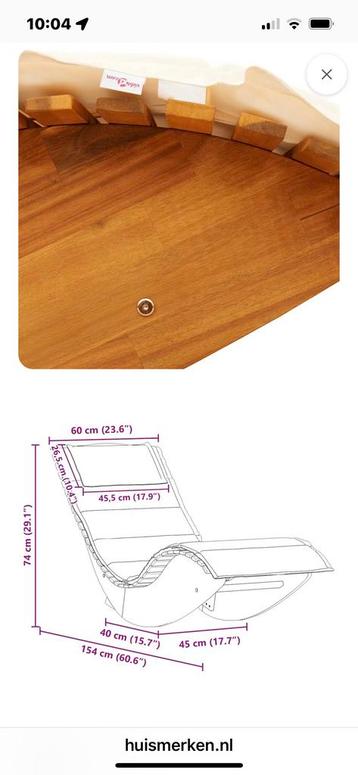 Luxe Relaxstoel / Ligstoel beschikbaar voor biedingen