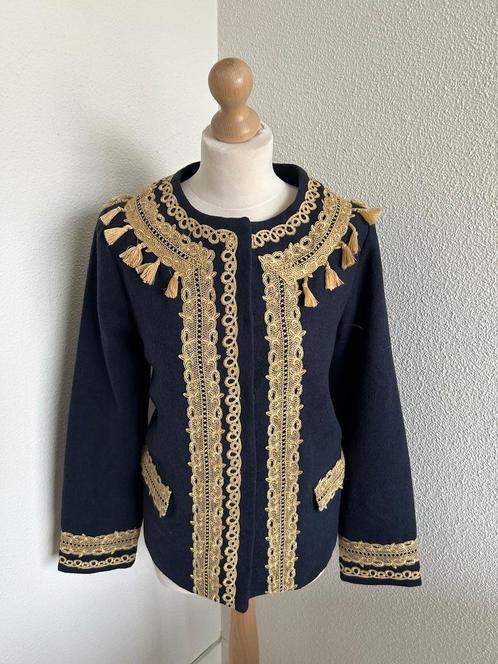Cortefiel maat 40 als nieuw blauw jasje 2200, Kleding | Dames, Jasjes, Kostuums en Pakken, Zo goed als nieuw, Jasje, Maat 38/40 (M)
