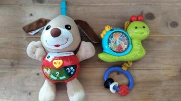 VTech electronisch speelgoed puppy hond en slak beschikbaar voor biedingen
