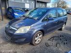 Opel Zafira 1.8 Business EXPORT ONLY 7-persoons/Airco/Trekha, Auto's, Opel, Stof, Zwart, 4 cilinders, Origineel Nederlands