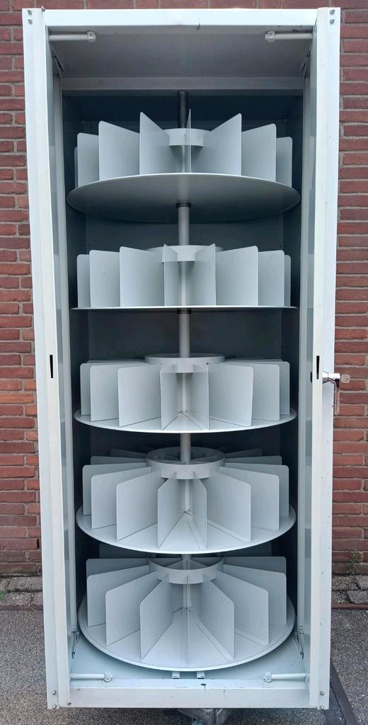 Zeer bijzondere roterende ordner, dossierkast archiefkast, Huis en Inrichting, Kasten | Roldeurkasten en Archiefkasten, Zo goed als nieuw