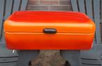 Vintage emaille oranje broodtrommel, Ophalen of Verzenden