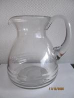 Vintage glazen (melk) kan, mondgeblazen., Ophalen