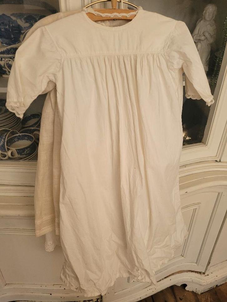 Antieke doopjurk, Antiek en Kunst, Antiek | Kleding en Accessoires, Kinderen, Ophalen of Verzenden