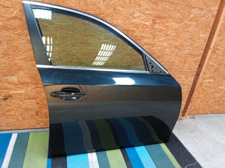 BMW 5 Serie E60 E61 LCI Deur Sapphire Black Metallic, Auto-onderdelen, Carrosserie en Plaatwerk, Deur, BMW, Voor, Achter, Links