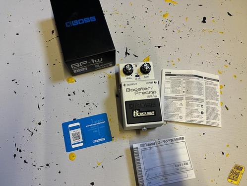 Boss BP-1W Booster / Preamp Waza Craft, Muziek en Instrumenten, Effecten, Zo goed als nieuw, Chorus, Delay of Echo, Overige typen