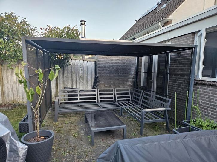 Tuinpaviljoen Murcia met zonwerend dak, Tuin en Terras, Overkappingen, Gebruikt, Tuinpaviljoen, Ophalen