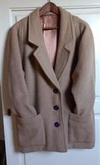 100% wollen winter jas M/L camel kleur, Kleding | Dames, Jassen | Winter, Maat 38/40 (M), Made in Italy, Beige, Ophalen of Verzenden