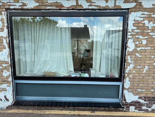 Schüco kunststof kozijnen met dubbel glas oa Deur, Schuifpui, Doe-het-zelf en Verbouw, Kozijnen en Schuifpuien, Gebruikt, Schuifpui