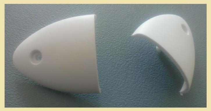 31400 Kunststof ventilatie schelpje 55x50x12mm € 1,75 p/paar, Watersport en Boten, Accessoires en Onderhoud, Nieuw, Overige typen