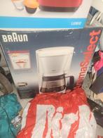 Koffiezetapparaat braun nieuw, Witgoed en Apparatuur, Koffiezetapparaten, 10 kopjes of meer, Ophalen of Verzenden, Nieuw, Koffiemachine